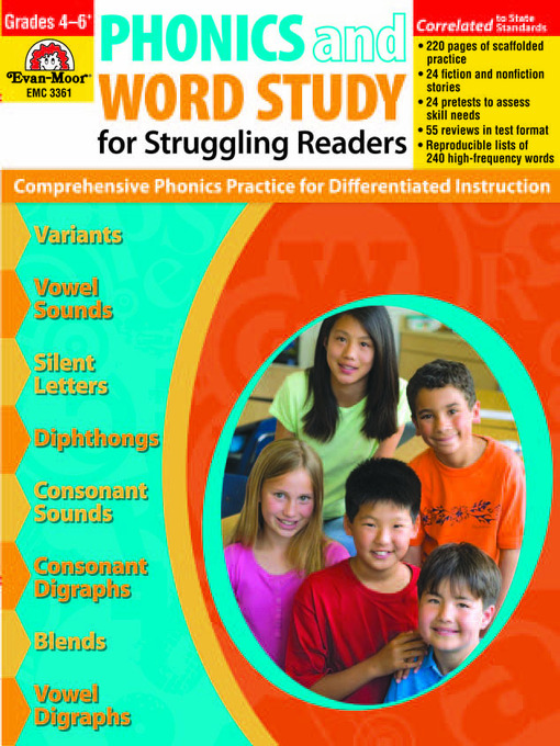 Title details for Phonics and Word Study for Struggling Readers by Evan-Moor Educational Publishers - Available